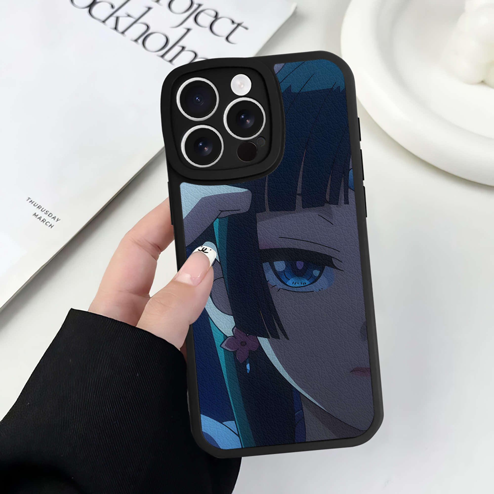 薬屋のひとりごと The Apothecary Diaries 【iPhone 16シリーズ対応】シリコンスマホケース（レザー調） 材質：シリコン
